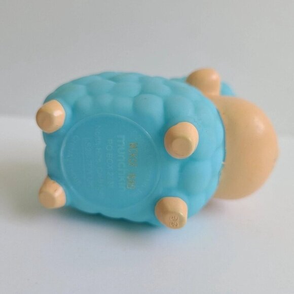 5/$12 Munchkin 2014 Blue Tan Sheep Toy Replacement Part 2.5" Farm Barn Animals - Picture 7 of 8